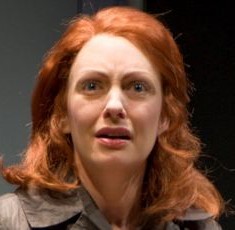 Deborah Staples as Rhonda in The Blonde the Brunette and the Vengeful Redhead Robert Hewett Writers Theatre 2012 credit Michael Brosilow