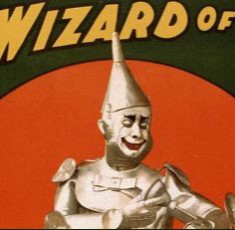 Tin Man poster for Wizard of Oz by U.S. Lithograph Co., Russell-Morgan Print 1903 credit Library of Congress