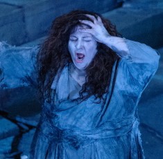 Christine Goerke in title role of Richard Strauss Elektra at Lyric Opera Chicago 2012 credit Robert Kusel