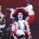 Brent Barrett as Captain Hook in Peter Pan on tour at Cadillac Palace Theatre Broadway in Chicago 2013