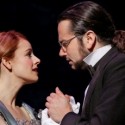 Teal Wicks as Emma Carew, Constantine Maroulis as Henry Jekyll in JEKYLL & HYDE Broadway in Chicago 2013 credit Chris Bennion