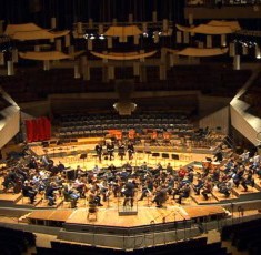 Berlin Philharmonic rehearses Mozart's Die Zauberfloete at the Philharmonic 2013 April