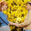 Kate Baldwin as Sandra and Norbert Leo Butz as Edward in "Big Fish" Broadway in Chicago 2013 credit Paul Kolnik