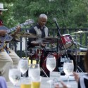 Curtis Robinson Trio in the summer terrace jazz Tuesday credit Justin Wambold