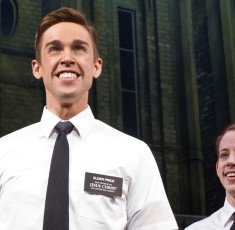 Nic Rouleau, foreground, in 'The Book of Mormon' Broadway in Chicago © Joan Marcus 2012