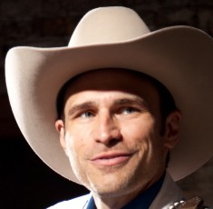 Matthew Brumlow as Hank Williams in 'Lost Highway' at American Blues Theater (Johnny Knight)