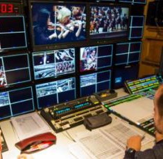 Chicago Symphony Orchestra command truck for Verdi Requiem simulcast Oct. 20, 2013 (Todd Rosenberg)