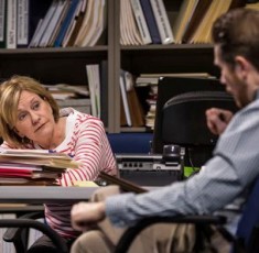 Mary Beth Fisher and Erik Hellman in Goodman Theatre production of 'Luna Gale' by Rebecca Gilman, 2014 (Liz Lauren)