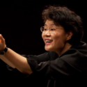 Mei-Ann Chen, music director of the Chicago Sinfonietta, was guest conductor of the Sarasota Orchestra.