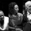 Ensemble members, from left, Francis Guinan ('The Nigh, K. Todd Freeman, Alana Arenas, John Mahoney and Tim Hopper. Photo courtesy of Steppenwolf Theatre