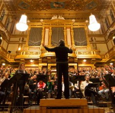 Chicago Symphony rehearses Verdi Requiem at Vienna Musikverein Oct. 31, 2014 (Todd Rosenberg)