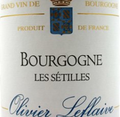 Olivier Leflavie's well-priced 'Les Sétilles' preserves the true character of Burgundy chardonnay.